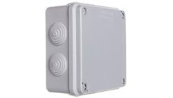 Puszka hermetyczna natynkowa 108x108x56mm IP44 szara PH-1A.3 28.13-74702