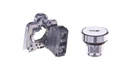 Przycisk sterowniczy 22mm biały z samopowrotem 1Z XB4BA3341-3215