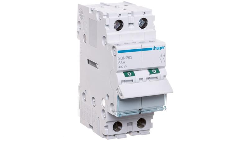 Rozłącznik modułowy 63A 2P SBN263-23625