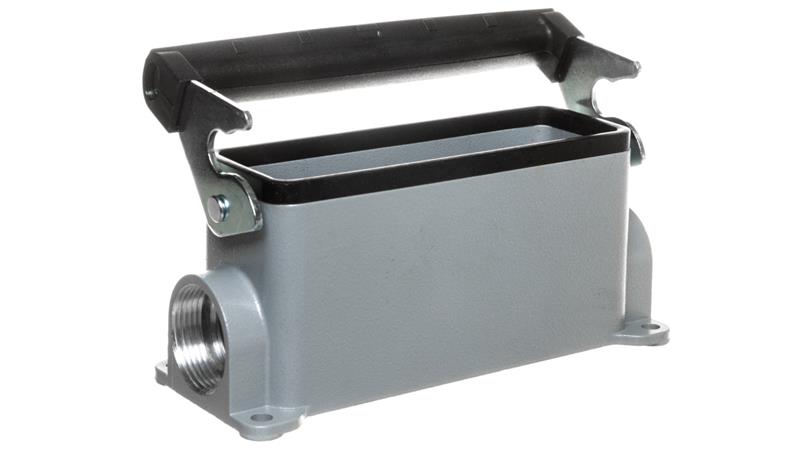 Obudowa gniazda cokołowa PG21 IP65 EPIC H-B 24 SGR-LB 21 10104900-28424
