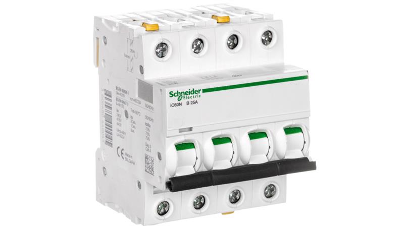 Wyłącznik nadprądowy 4P B 25A 6kA AC iC60N-B25-4 A9F03425-16793