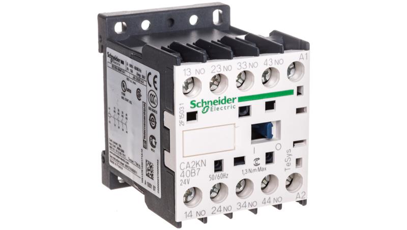 Stycznik pomocniczy 10A 4Z 0R 24V AC CA2KN40B7-14207 Stycznik pomocniczy 10A 4Z 0R 24V AC CA2KN40B7-14207