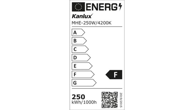 Lampa metalohalogenkowa E40 MHE-250W/4200K 12755-45899