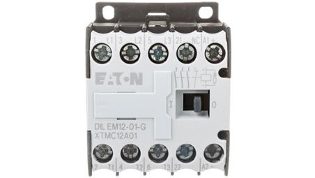 Stycznik mocy 12A 3P 24VDC 0Z 1R DILEM12-01-G(24VDC) 127137-12430
