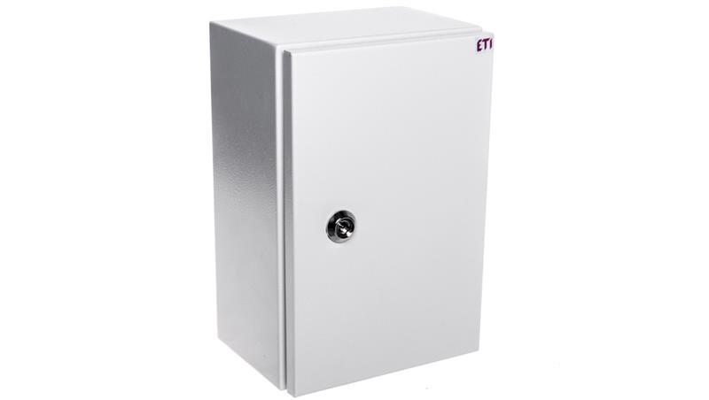 Obudowa metalowa 300x200x150mm IP66 z płytą ETIBOX GT 30-20-15 001102101-65459