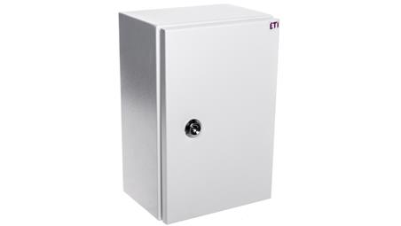 Obudowa metalowa 300x200x150mm IP66 z płytą ETIBOX GT 30-20-15 001102101-65459