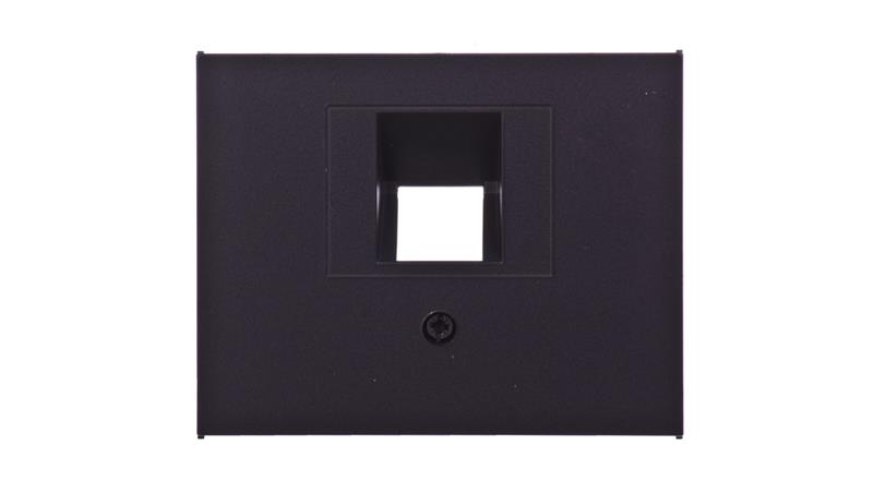 K.1 Element centralny do gniazda UAE RJ11 RJ12 RJ45 kat.3, 5e, 6 45st antracyt mat lakierowany 14077006-34037 K.1 Element centralny do gniazda UAE RJ11 RJ12 RJ45 kat.3, 5e, 6 45st antracyt mat lakierowany 14077006-34037
