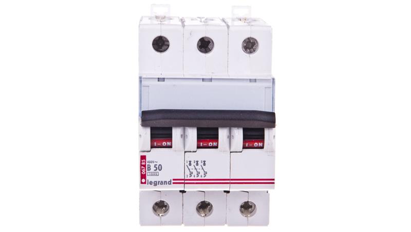 Wyłącznik nadprądowy 3P B 50A 10kA AC S313 TX3 404131-17537