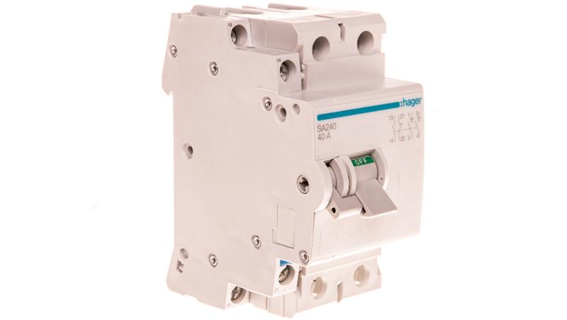 Rozłącznik modułowy 40A 2P (możliwy wyzwalacz) SA240-23797