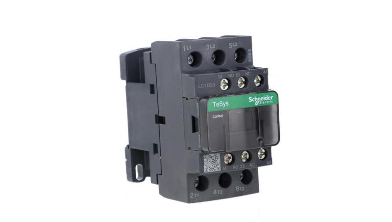 TeSys Deca Stycznik mocy 38A 3P 24V AC 1Z 1R LC1D38B7-11997