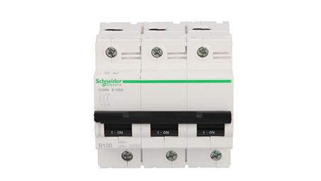 Wyłącznik nadprądowy 3P B 100A 6kA AC C120N A9N18350-16795