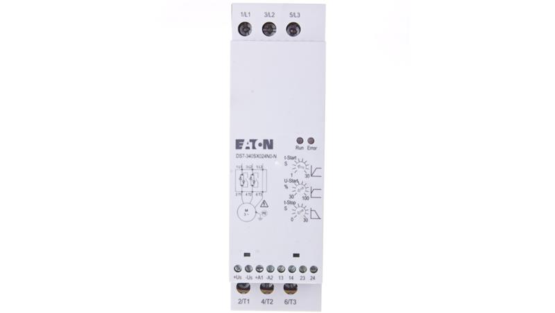 Softstart 3-fazowy 400VAC 24A 11kW/400V Uc=24V AC/DC DS7-340SX024N0-N 134913-3620