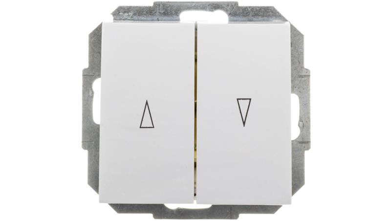 Sentia Łącznik żaluzjowy 2-biegunowy 10A biały 1416-10-35831