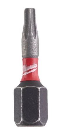 Bit udarowy TX10 25mm MILWAUKEE SHOCKWAVE Bit udarowy TX10 25mm MILWAUKEE SHOCKWAVE