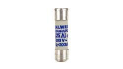 Wkładka bezpiecznikowa cylindryczna 10x38mm 25A aR 600V CH10UQ 002625013-8903