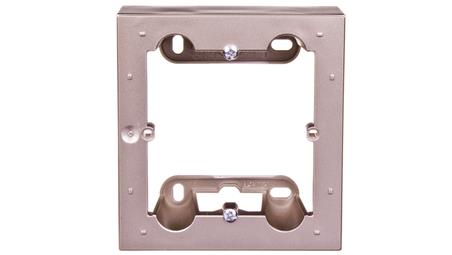 Simon 54 Premium Puszka natynkowa pojedyncza płytka złoty mat DPN1/44-29881