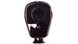Wtyczka kątowa z wyłącznikiem i diodą 16A 2P+Z 230V UNI-SCHUKO czarna IP20 9002216s-29068