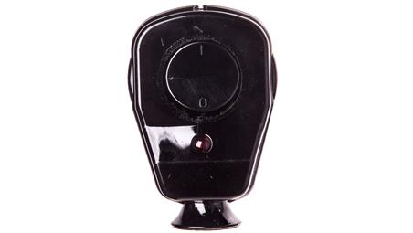 Wtyczka kątowa z wyłącznikiem i diodą 16A 2P+Z 230V UNI-SCHUKO czarna IP20 9002216s-29068