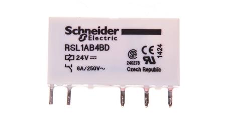 Przekaźnik miniaturowy 1P 6A 24V AgSnO2 DCRSL1AB4BD-14431
