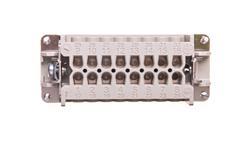 Wkład złącza 16P+PE żeński 16A 500V EPIC H-BE 16 BS 10195100-30212