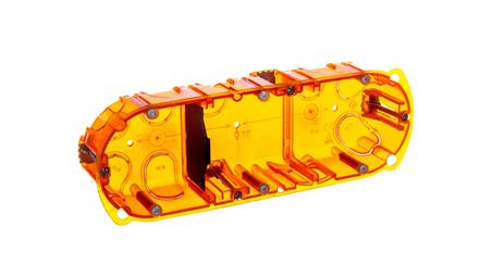 Puszka uniwersalna 214mm 72x40mm potrójna pomarańczowy Batibox 080103-77724