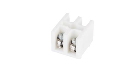 Złączka gwintowa LZ-B4/2 2-torowa biała z podkładką zapobiegającą przecinaniu przewodów A12-0A52-74334