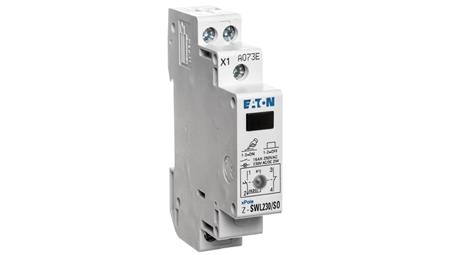 Przełącznik modułowy 16A 1Z 1R z lampką sygnalizacyjną 230V AC/DC Z-SWL230/SO 276307-23636