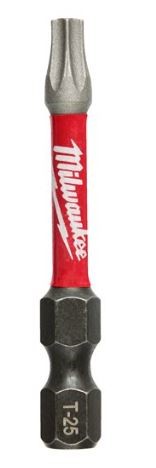 Bit udarowy TX25 50mm MILWAUKEE SHOCKWAVE Bit udarowy TX25 50mm MILWAUKEE SHOCKWAVE