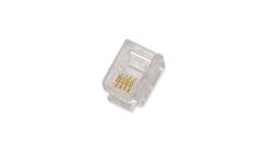 Wtyk RJ11 6P4C 6-pozycyjny 4-stykowy /100szt/ X-ML-MP06-4-15-33634