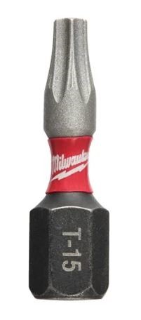 Bit udarowy TX15 25mm MILWAUKEE SHOCKWAVE Bit udarowy TX15 25mm MILWAUKEE SHOCKWAVE