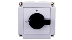 Łącznik krzywkowy 1-2 1P 10A w obudowie 4G10-55-PK R014 63-840350-011-22602