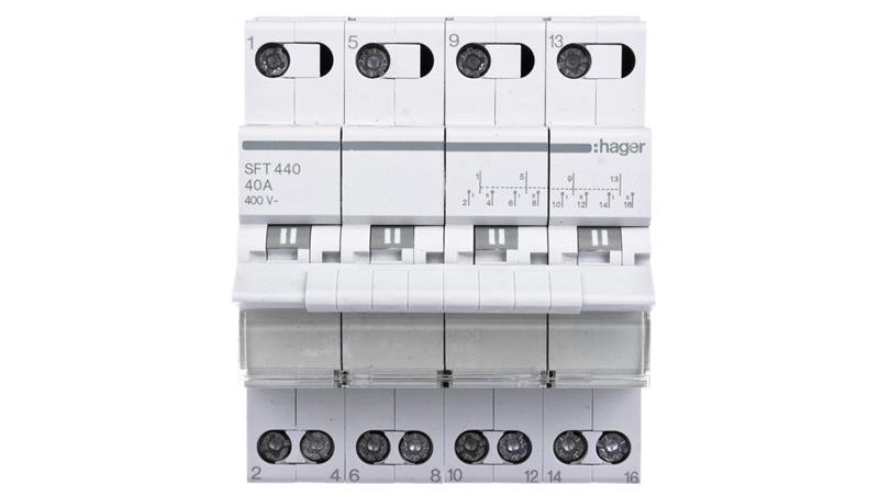 Przełącznik modułowy I-0-II 4P 40A SFT440-23520