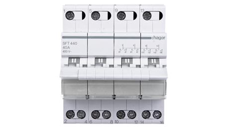 Przełącznik modułowy I-0-II 4P 40A SFT440-23520