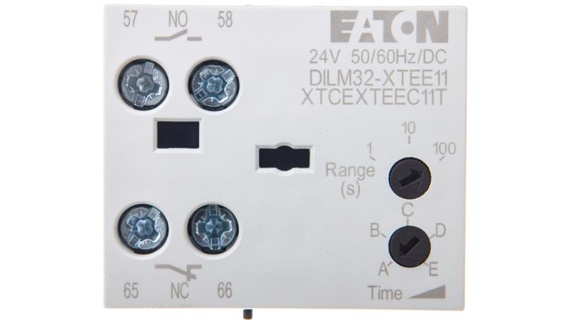 Elektroniczny moduł czasowy opoźnione załączenie 0,1-100s DILM32-XTEE11(RA24) 101440-18605