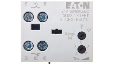 Elektroniczny moduł czasowy opoźnione załączenie 0,1-100s DILM32-XTEE11(RA24) 101440-18605