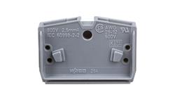 Złączka 2-przewodowa wewnętrzna 2,5mm2 szara 264-321-74253