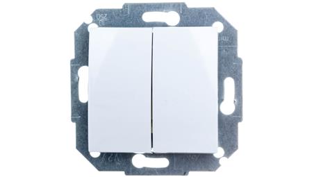 CARLA Łącznik podwójny schodowy biały 1718-10-39892