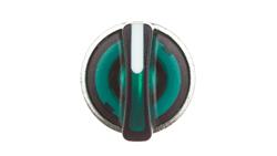 Głowica przełącznika sterowniczego 3-położeniowego 22mm zielona podświetlana IP69K ZB4BK1733-13305