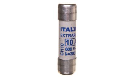 Wkładka bezpiecznikowa cylindryczna 10x38mm 10A aR 600V CH10UQ 002625007-8850