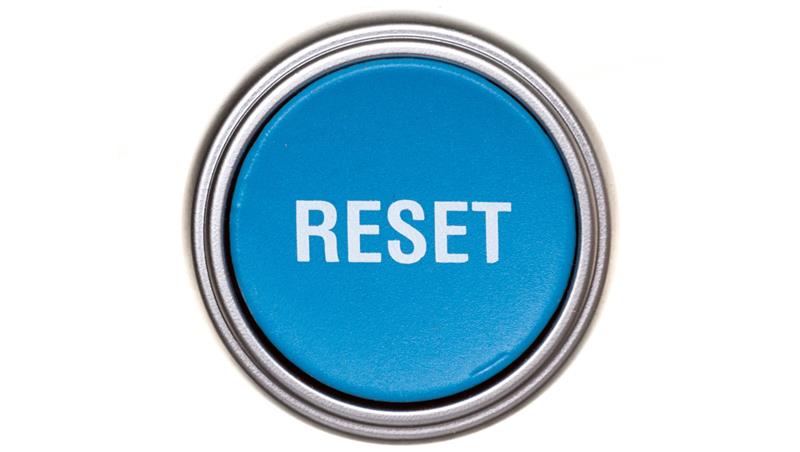 Napęd przycisku przedłużany niebieski /RESET/ z samopowrotem LPCR1196-11180