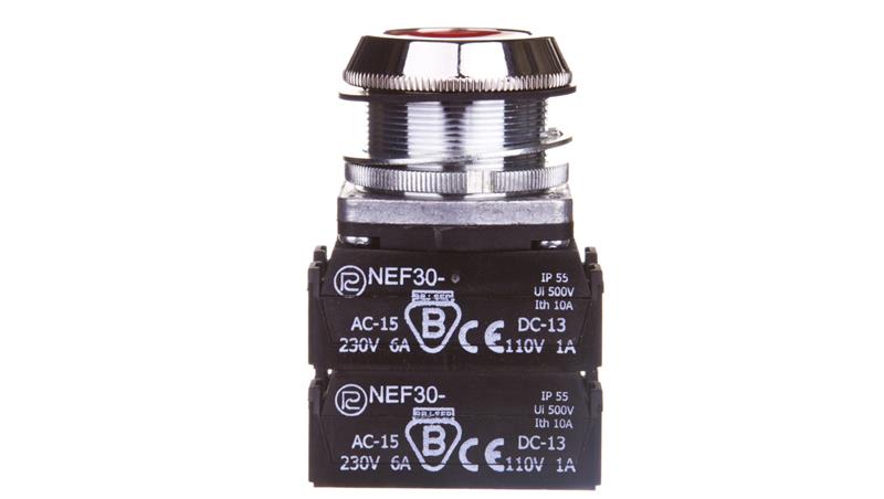 Przycisk sterowniczy 30mm czerwony z samopowrotem 3Z W0-NEF30-K 3X C-3285 Przycisk sterowniczy 30mm czerwony z samopowrotem 3Z W0-NEF30-K 3X C-3285