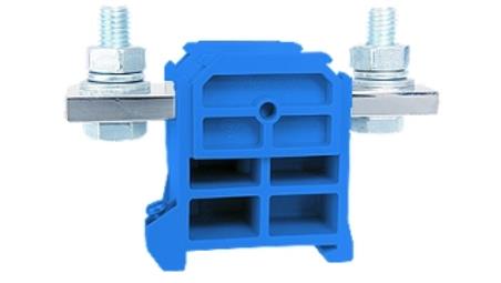 Złączka szynowa 1-przewodowa 120mm2 nibieska ZSG1-120.0n 12903313-74123