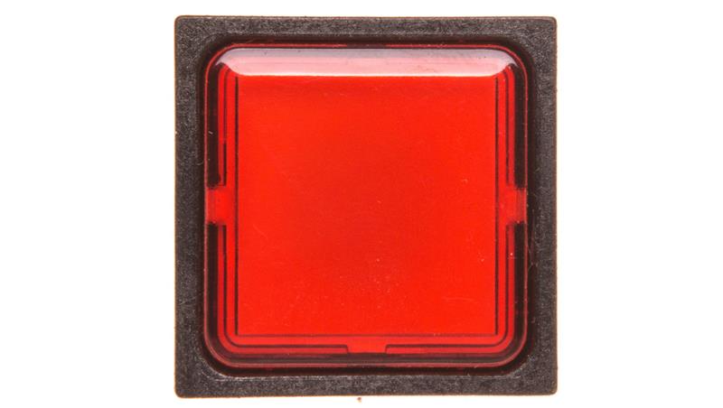 Lampka sygnalizacyjna 25x25mm czerwona 24V AC/DC Q25LF-RT/WB 089104-6703