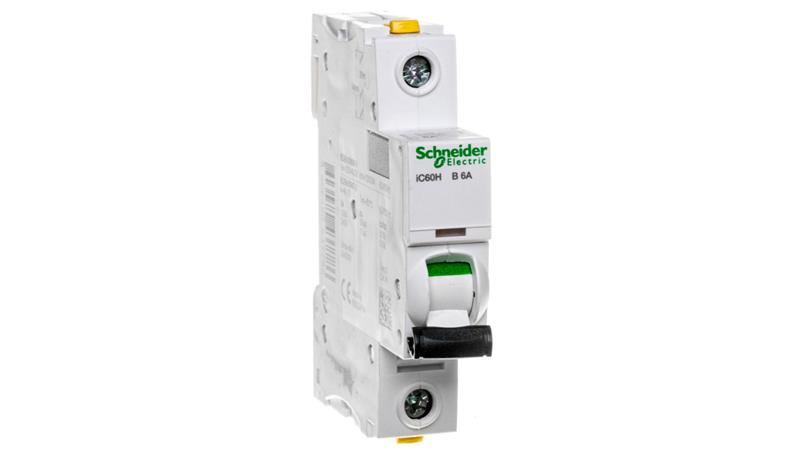 Wyłącznik nadprądowy 1P B 6A 10kA AC iC60H-B6 A9F06106-16630