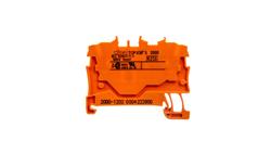 Złączka szynowa 2-przewodowa 1,0mm2 pomarańczowa 2000-1202 TOPJOBS-74071