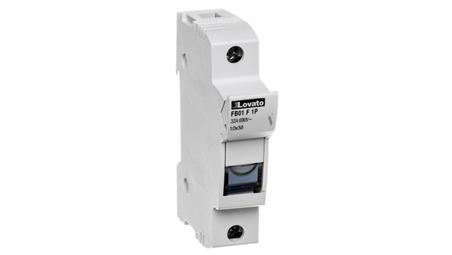 Podstawa bezpiecznikowa 1P 32A do wkładek cylindrycznych 10x38mm FB01F1P-24228