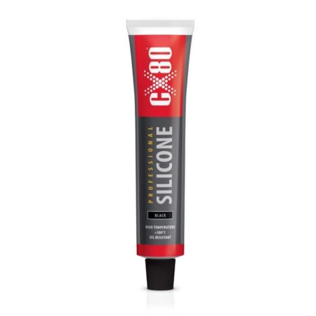 Silikon do 380C 70ml czarny CX80