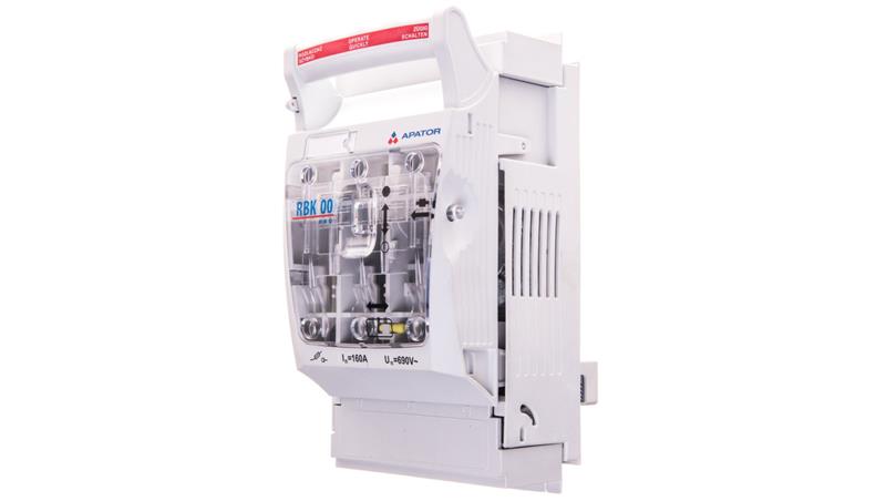 Rozłącznik izolacyjny bezpiecznikowy 160A RBK 00 pro-SD-M /zaciski śrubowe M8 do 70mm2/ 63-823259-141-2168