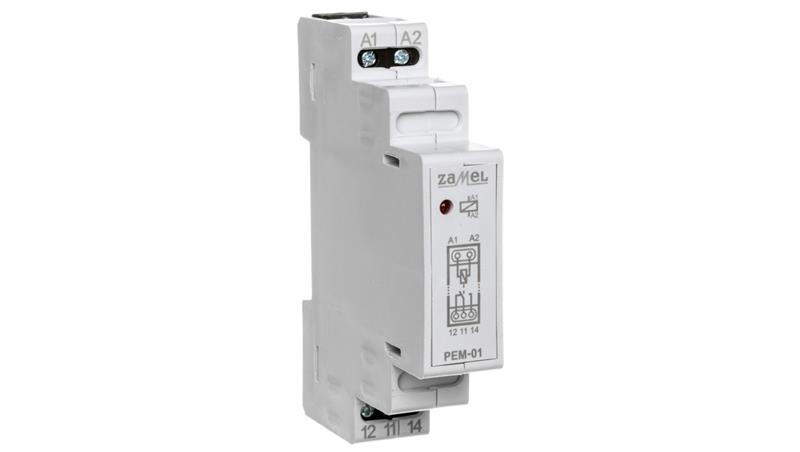 Przekaźnik elektromagnetyczny 12V AC/DC 16A PEM-01/012 EXT10000090-25284