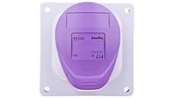 Gniazdo tablicowe 2P 16A 24V fioletowe IP44 P17 055245-31788